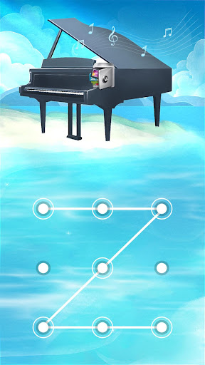 Android application AppLock Live Theme Piano screenshort