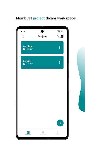 Kerjatim: Task Management Screen 3