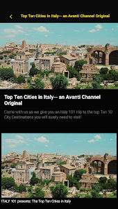 Avanti Channel, Streaming App