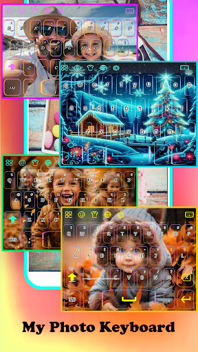 Android application Winter Scene keyboard screenshort