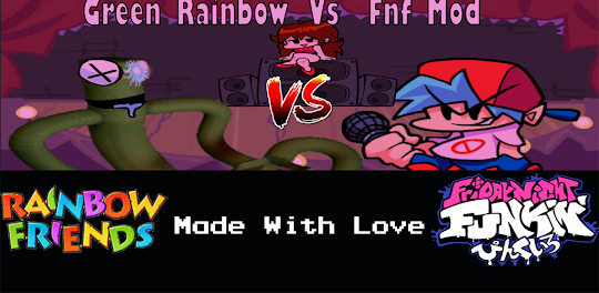 Green rainbow friends fnf vs 2 - Latest version for Android - Download APK