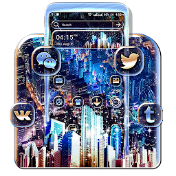 Icon image City Night Launcher Theme