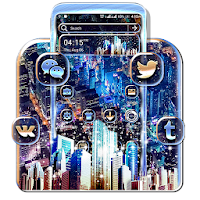 City Night Launcher Theme