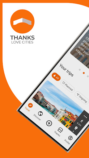 Android application THANKS screenshort