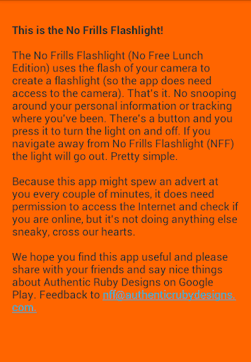 No Frills Flashlight N.F.L.E. Screen 2
