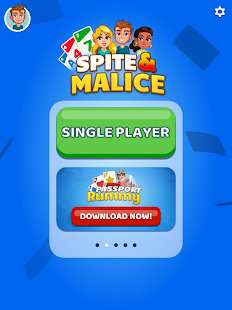 Spite & Malice Card Game Screenshot