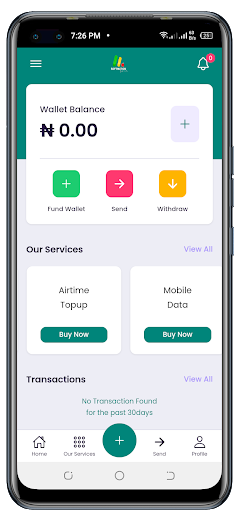 Android application Softcredit Exprex screenshort