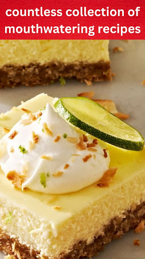 Android application Cheesecakes Recipes screenshort