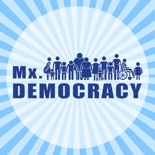 Mx. Democracy logo