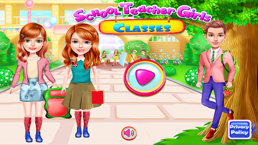 Android application School teacher girls classes screenshort