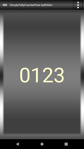 Android application SimpleTallyCounter byNSDev screenshort
