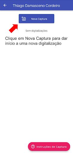 Android application Aplicativo de Digitalização screenshort