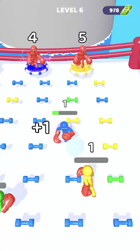 Android application Power Man 3D - Fight and Box! screenshort