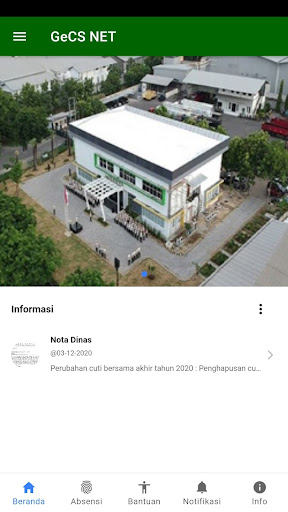 Android application GCS NET screenshort