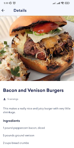 Venison recipes Screen 3