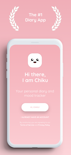 Android application Chiku – Journal & Mood Tracker screenshort