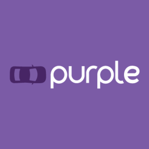 Purple Cabby logo