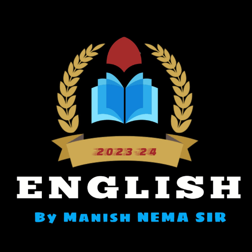 ENGLISH WITH MANISH NEMA logo