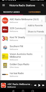 Victoria Radio Stations
