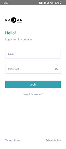 Android application RADAR screenshort