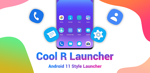 Cool R Launcher, launcher for Android™ 11 UI theme cover