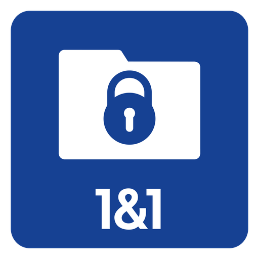 1&1 Verschlüsselung logo