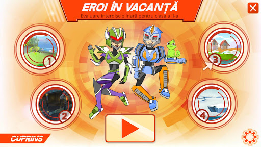 Android application Eroi in vacanta screenshort