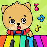 Baby piano for kids & toddlers game apk icon