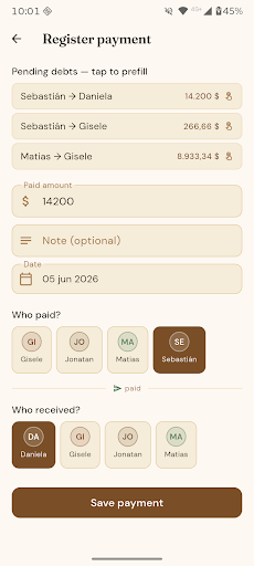 App screenshot
