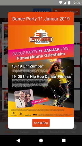 Fitnessfabrik Screen 2