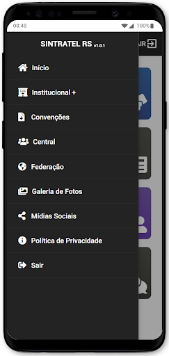 SINTRATEL RS Screen 2