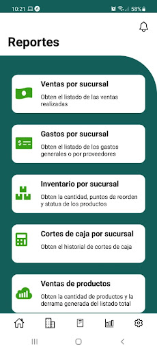 Biogenica Gerente Screen 2