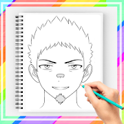 How to Draw Manga Face | Male Characters