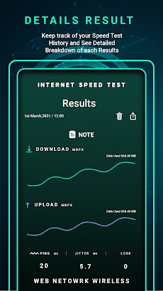 Internet Speed Meterのおすすめ画像3