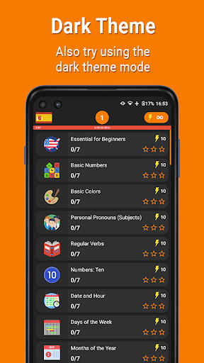 Atrix Words - Learn Spanish Screenshot 4 - AppWisp.com