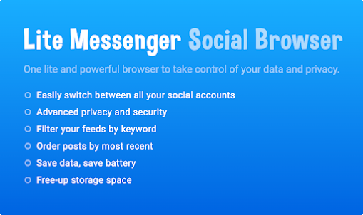 Lite Social Messenger