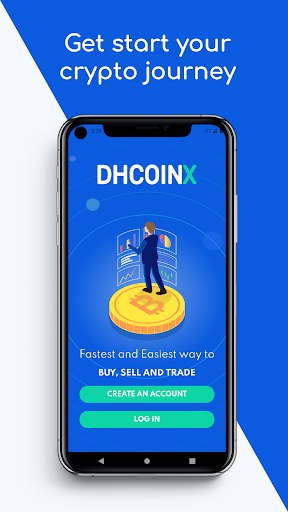 Android application DHCOINX screenshort