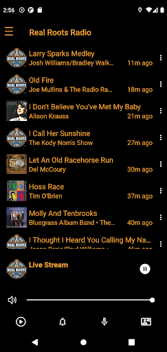 Real Roots Radio Screen 3