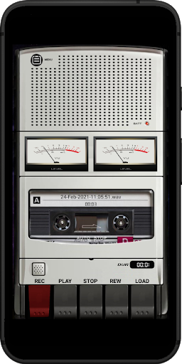 Android application Cassette Player Recorder Pro screenshort