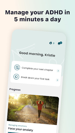 Screenshot of Inflow ADHD