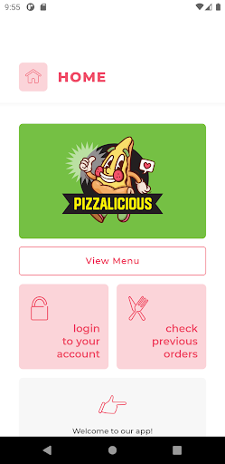 Android application Pizzalicious BD2 screenshort