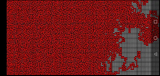 Maze: finding exit