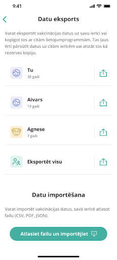 Vakcināciju kalendārs un plāns Screen 3