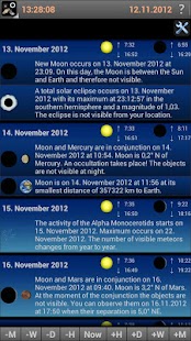 Mobile Observatory 2 - Astrono Captura de pantalla