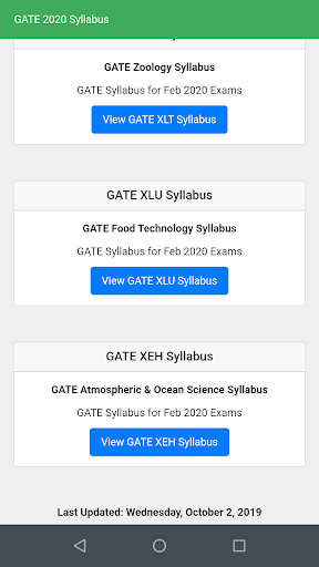 GATE 2021 Screen 2