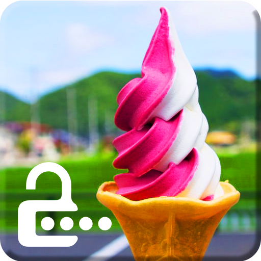 Ice Cream Sweet  Yummy Theme Screen Lock