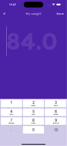 Weight Balance Screen 3