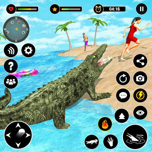 Crocodile Games - Animal Games  Icon