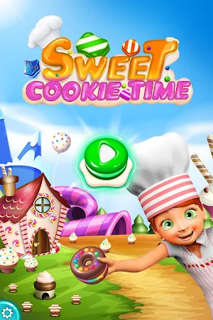 Game screenshot 甘いクッキーの時間：楽しいベーカリーショップ mod apk