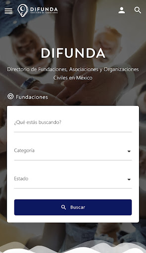 Android application DIFUNDA screenshort